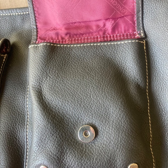 Longchamp Leather Buckle Pocket Hobo - Picture 14 of 15